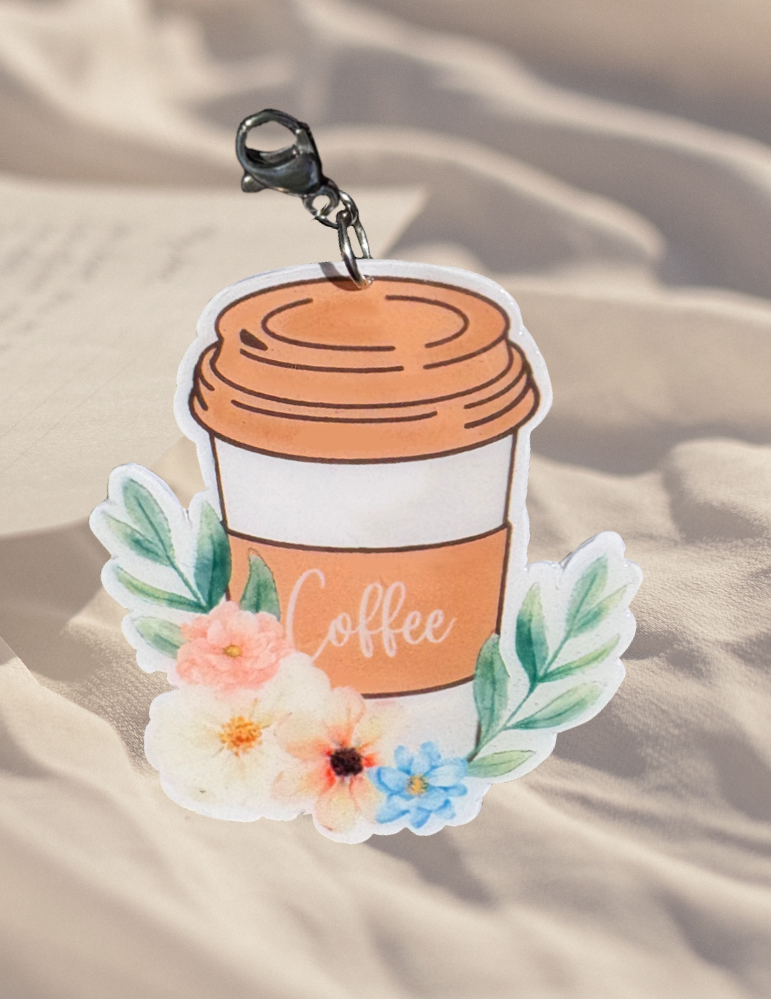 Coffee Lover Bookmark/Charm